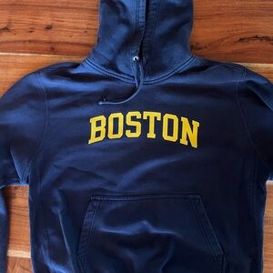 BOSTON MV Sport Pro-Weave Navy Hoodie Sz M